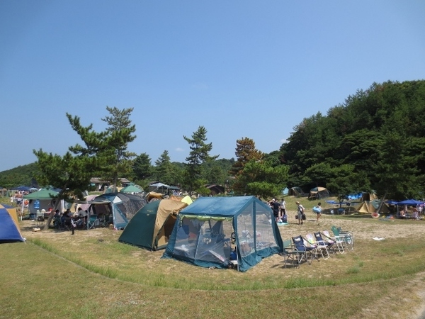 島根県立石見海浜公園無料キャンプ村